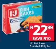 I & J Fish Bakes Assorted-360g