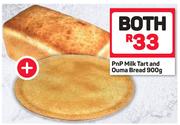Pnp Milk Tart And Ouma Bread 900g-For Both