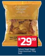 Selwyn Segal Veggie Chips-150g Each