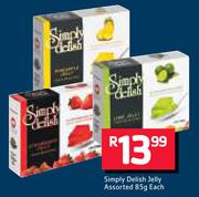 Simply Delish Jelly-85g Each