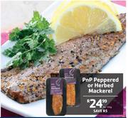 PnP Peppered Or Herbed Mackerel-Per 100g