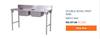 Double Bowl Prep Sink DBPS17-9430