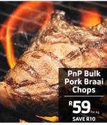 Pnp Bulk Pork Braai Chops-Per Kg