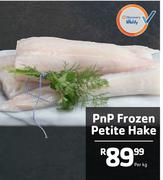 Pnp Frozen Petite Hake-Per Kg