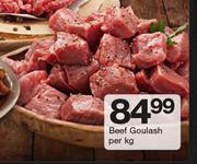 Beef Goulash-Per kg