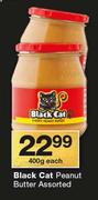 Black Cat Peanut Butter-400g Each