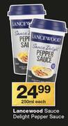 Lancewood Sauce Delight Pepper Sauce-250ml Each