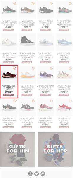 Total Sports : Buy 1 Pair Of Footwear & Get 50% Off The Second Pair (15 December - 16 December 2022), page 2