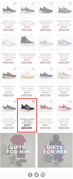 Total Sports : Buy 1 Pair Of Footwear & Get 50% Off The Second Pair (15 December - 16 December 2022), page 2