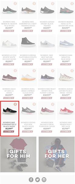 Total Sports : Buy 1 Pair Of Footwear & Get 50% Off The Second Pair (15 December - 16 December 2022), page 2