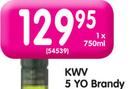 KWV 5 YO Brandy-750ml