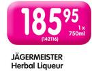 Jagermeister Herbal Liqueur-750ml