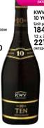 KWV 10 YO Brandy-12 x 750ml