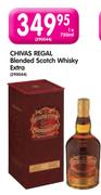 Chivas Regal Blended Scotch Whisky Extra-750ml Each