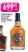 Chivas Regal 18 YO Gold Signature Scotch Whisky-750ml