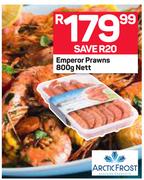 Arctic Frost Emperor Prawns-800g nett