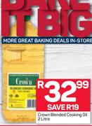 Crown Blended Cooking Oil-2Ltr