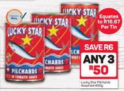 Lucky Star Pilchards-3x400g