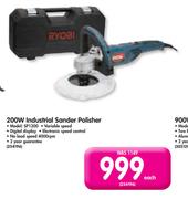 Ryobi 200W Industrial Sander Polisher SP1200