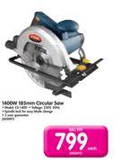 Ryobi 1400W 185mm Circular Saw CS-1400