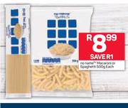 No Name Macaroni Or Spaghetti-500g Each