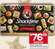 Bakers Snacktime Assorted Crackers-800g