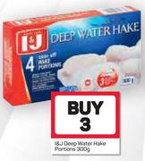 I&J Deep Water Hake Portions-3x300g