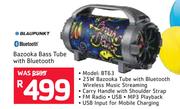Blaupunkt Bazooka Bass Tube With Bluetooth BT63