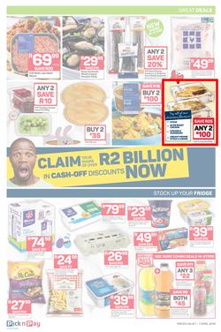 Pick n Pay Western Cape : : Easter Massive Savings (01 Apr - 07 Apr 2019), page 2