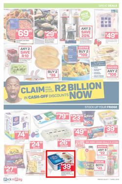 Pick n Pay Western Cape : : Easter Massive Savings (01 Apr - 07 Apr 2019), page 2