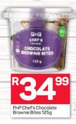 PnP Chef's Chocolate Browniw Bites-125g