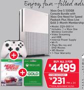 Xbox One S 500GB Console Bundle ZQ9-00014