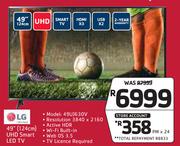 LG 49" (124cm) UHD Smart LED TV 49UJ630V