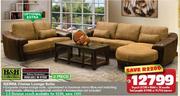 H&H Collection Sierra 2 Piece Chaise Lounge Suite