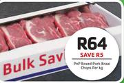 Pnp Boxed Pork Braai Chops-Per Kg