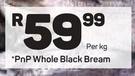 PnP Whole Black Bream-Per kg