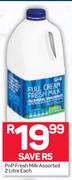 PnP Fresh Milk-2Ltr Each