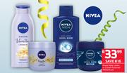 Nivea Body Lotion Or Cream Assorted-400ml Each