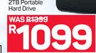 WD 2TB Portable Hard Drive
