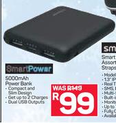 Smart Power 5000mAh Power Bank