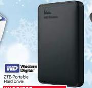 WD 2TB Portable Hard Drive