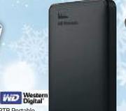 WD 4TB Portable Hard Drive.