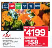 AIM 43"(109cm)UHD Smart TV CZ2043