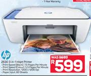HP 2630 3-In-1 Inkjet Printer