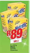 Alpen Nutrific Graankos-3X900g