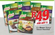 Knorr Gravy/Sauce-6's