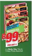 Bella Vita Thin & Crispy Pizza-4's