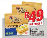 Bakers Provita Crackerbread-3X125g