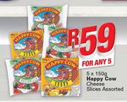 Happy Cow Cheese Slices-5X150g