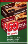 Cafe Culture Pasteie 2X4's-Per Pack